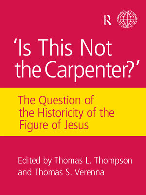 cover image of Is This Not the Carpenter?